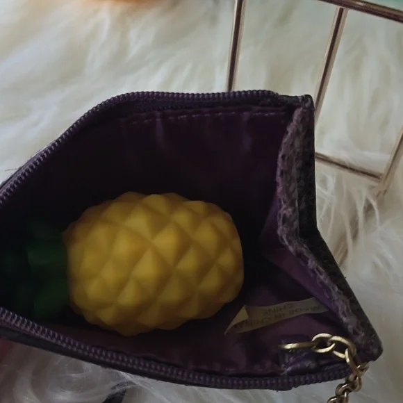 ๐๐ LOW START ๐๐Coach Purple id Card Holder And Purse Bling - Picture 8 of 9